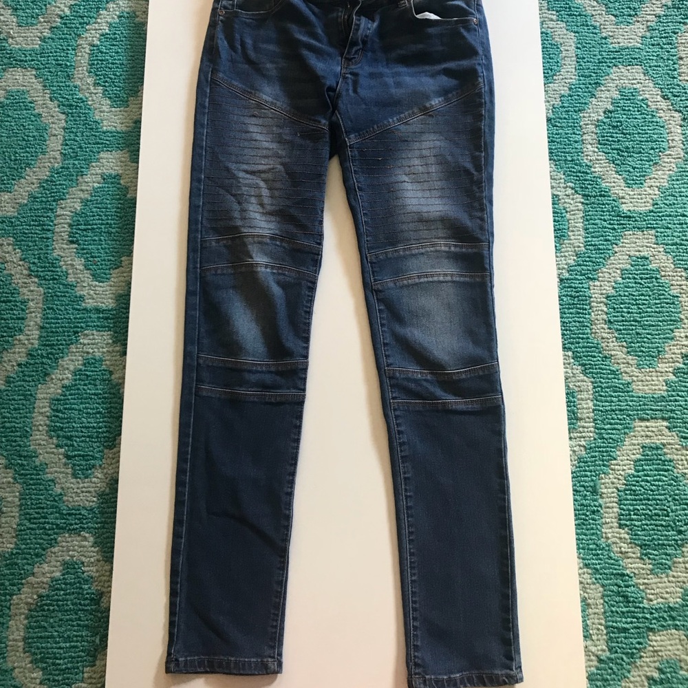 Motorsport Skinny Fitted Jeans